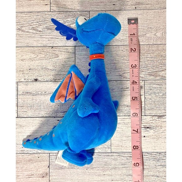 Doc Mcstuffins Stuffy Blue Dragon 9” Plush Disney Junior Disney Parks EUC - Picture 10 of 11